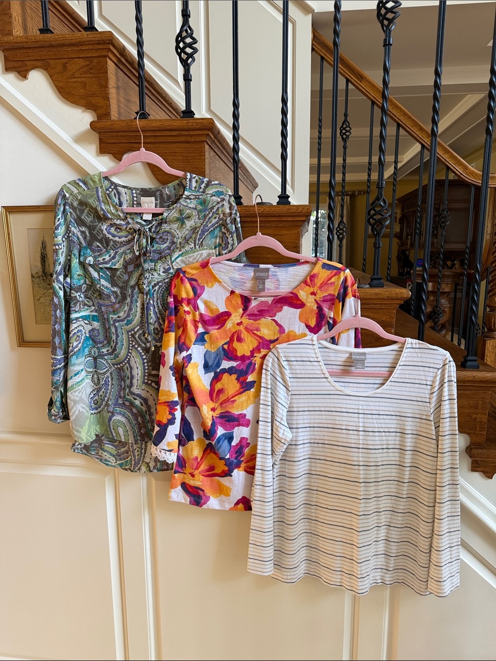 CHICO’S Top Bundle M